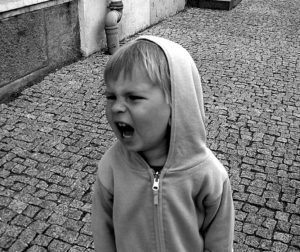 child yelling (children issues)